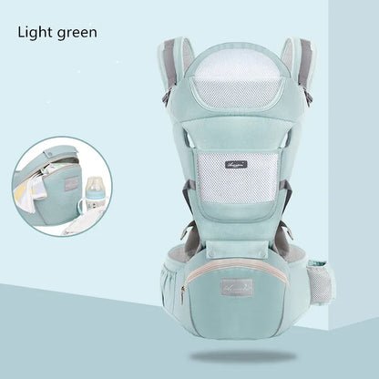 Porte-bébé ajustable pour voyages, adapté à différentes tailles de parents et de bébés