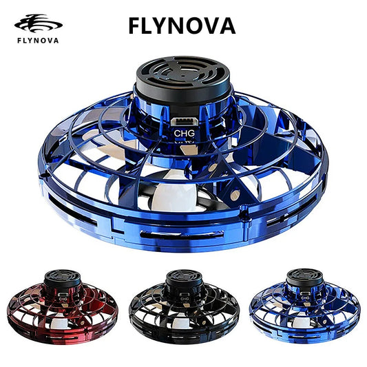 FLYNOVA Flying Spinner en action, mini UFO drone