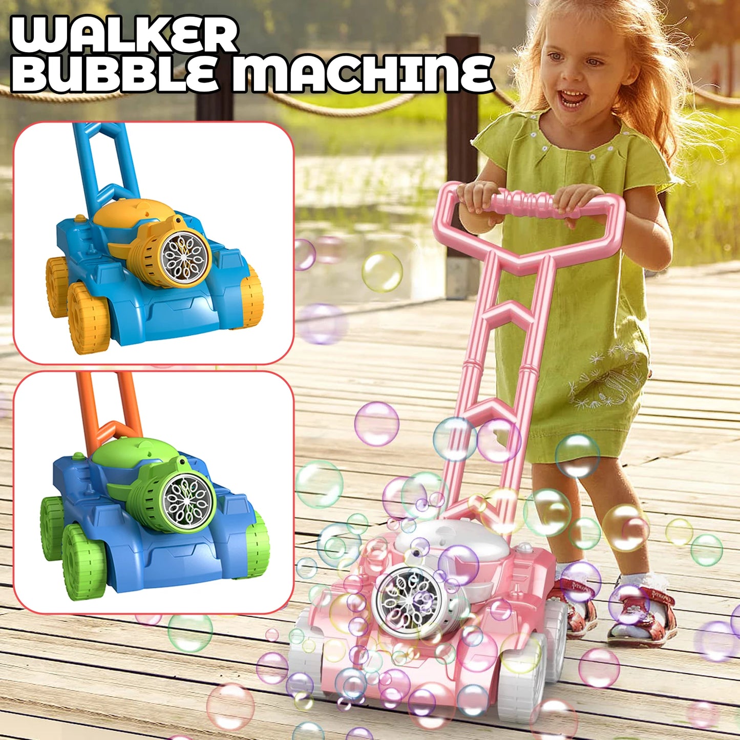 Machine à bulles électrique automatique Regina pour enfants, jouet d'extérieur