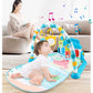 Tapis de jeu musical pour bébé avec jouets suspendus pour stimulation sensorielle