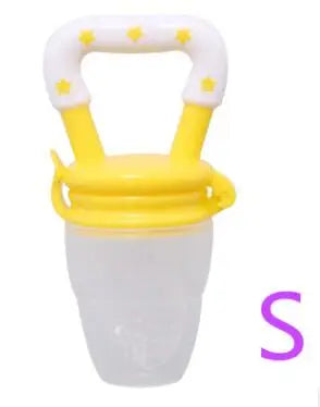 Grignoteuse en silicone avec poignée, conçu pour les petites mains des bébés