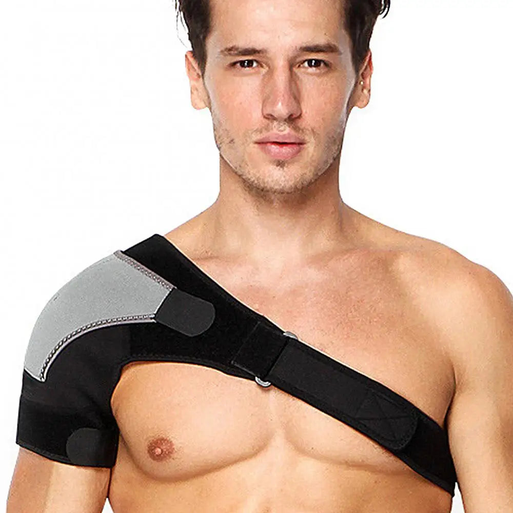 Support dorsal réglable - Orthèse d'épaule pour sécurité sportive et soutien quotidien