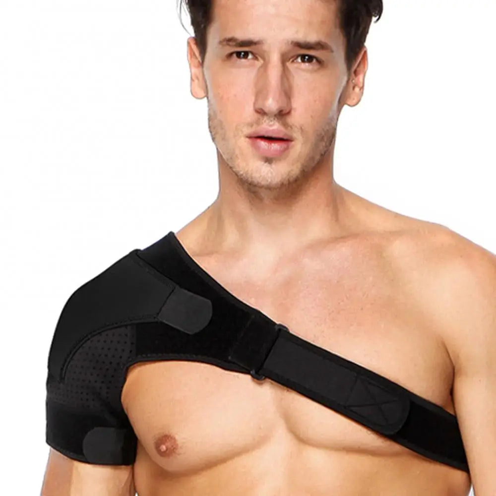 Support dorsal réglable - Orthèse d'épaule pour sécurité sportive et soutien quotidien